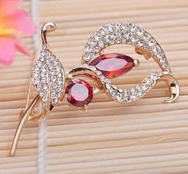 韓版時尚花朵胸針，璀璨綻放 xz151款水鉆胸針的廠家直銷優勢與搭配指南